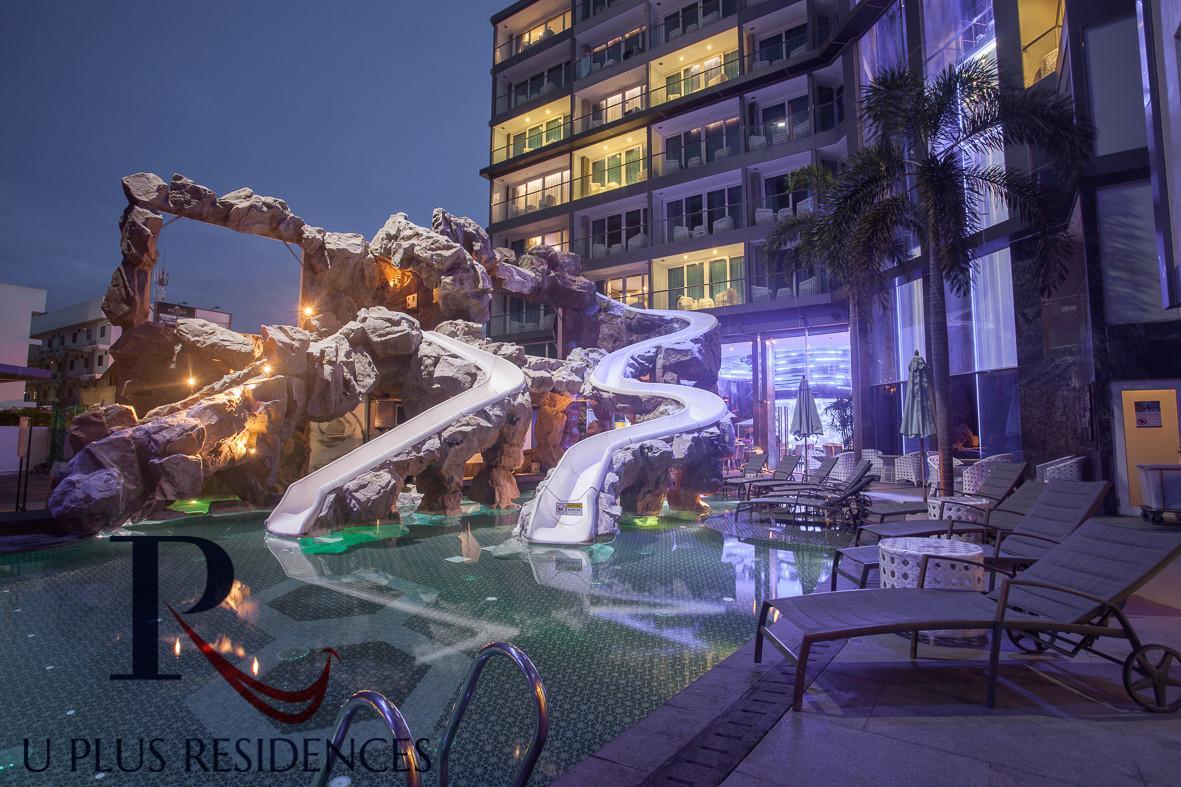 Uplus Avenue Residence Pattaya Bagian luar foto